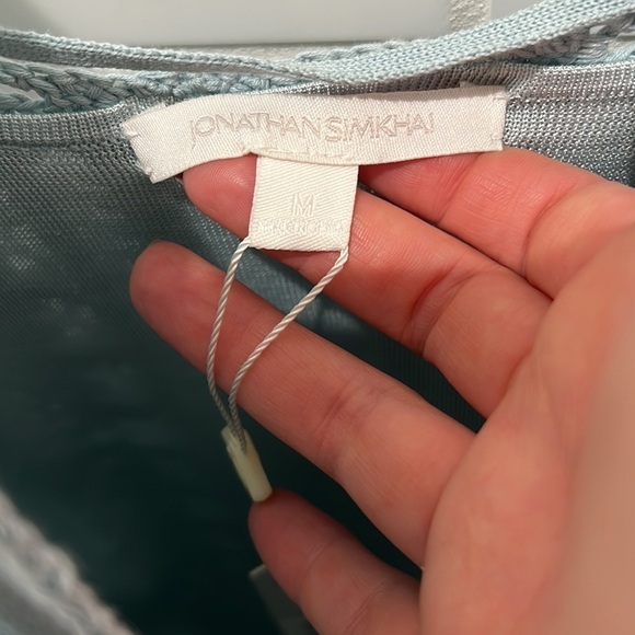 Jonathan Simkhai | NWT SS’20 Runway Remi Crochet-Knit Midi Dress - Size Medium - Picture 6 of 8